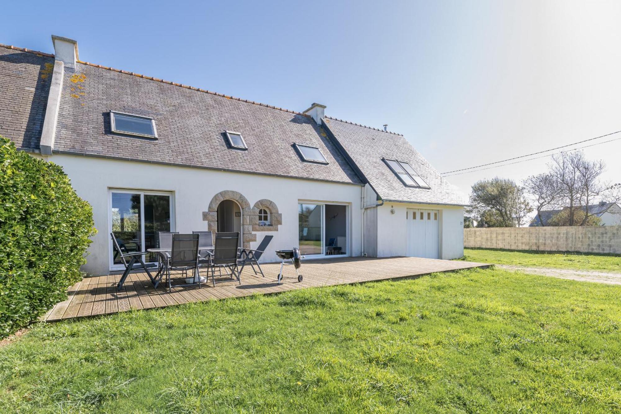 Ty Mor Bras - Maison Familiale A 2 Pas De La Plage Portsall Exterior foto